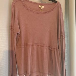 Pink Baby Doll Top, 1xl, True Craft